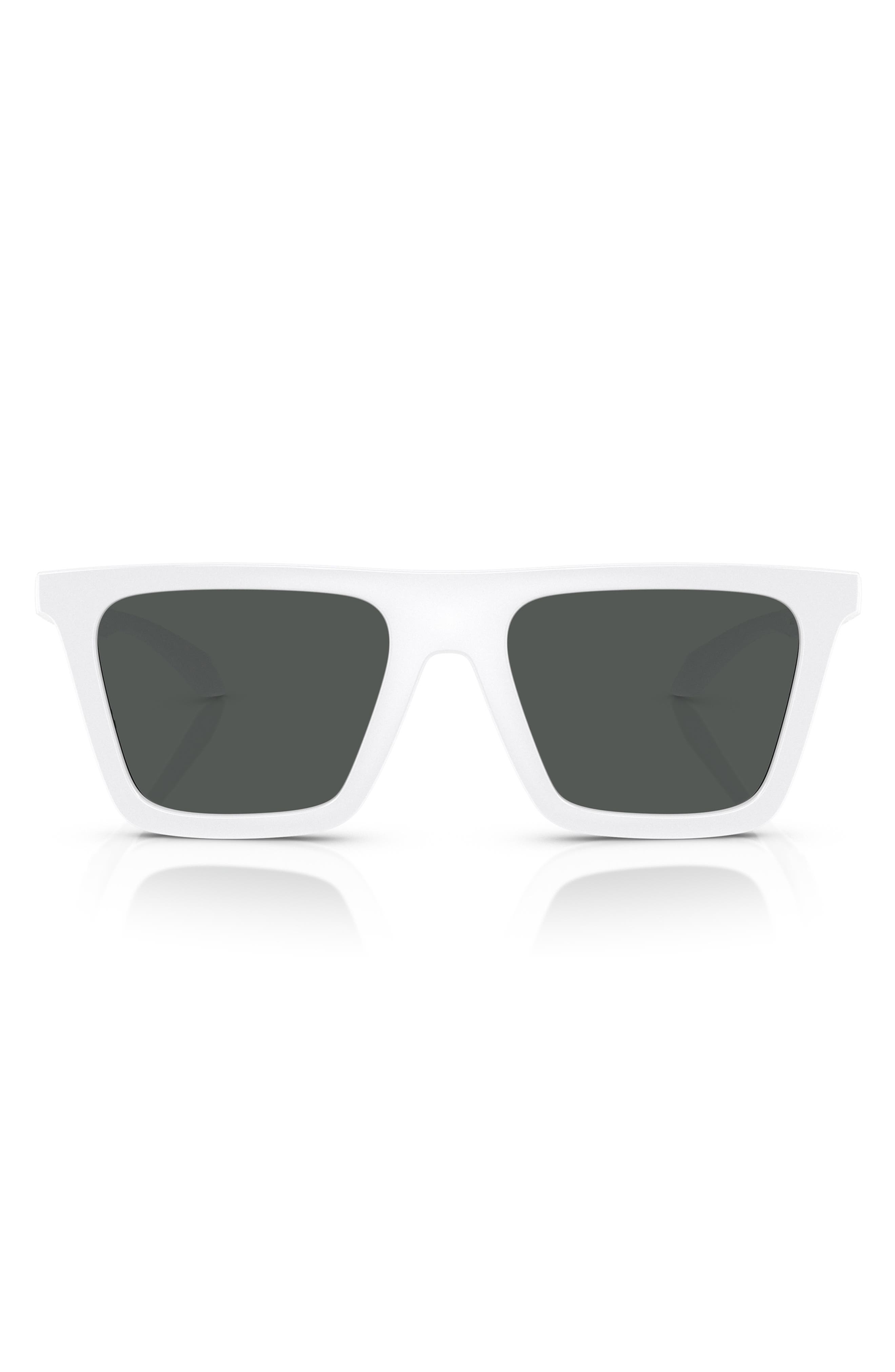 Versace 53mm Rectangular Sunglasses