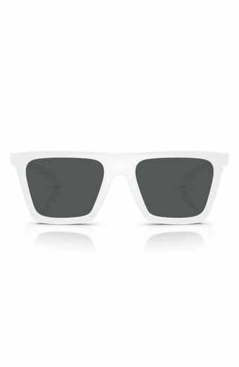 Versace 53mm Rectangular Sunglasses
