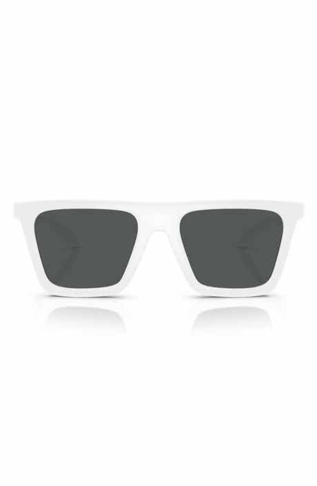 Versace 53mm Rectangular Sunglasses