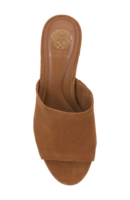 Vince Camuto Women's Alyysa High Heel Slide Sandals In Golden Walnut