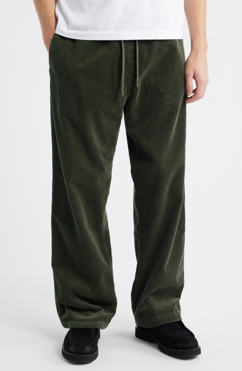 Carhartt Work In Progress Floyde Tie Waist Corduroy Pants, Main, color, Opuntia