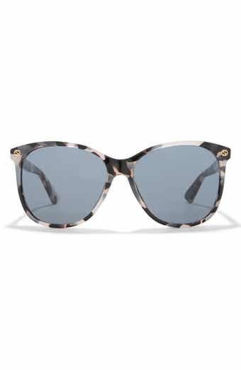Gucci 58mm Round Sunglasses
