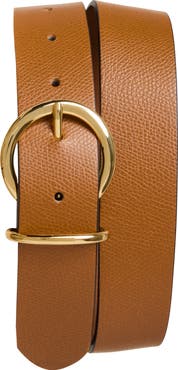 Bruno Magli Daniela Pebbled Leather Belt