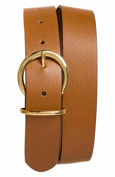 Bruno Magli Daniela Pebbled Leather Belt