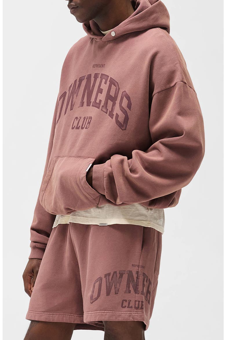 Owners' Club Cotton Graphic Hoodie, Alternate, color, SMOKED ROSE