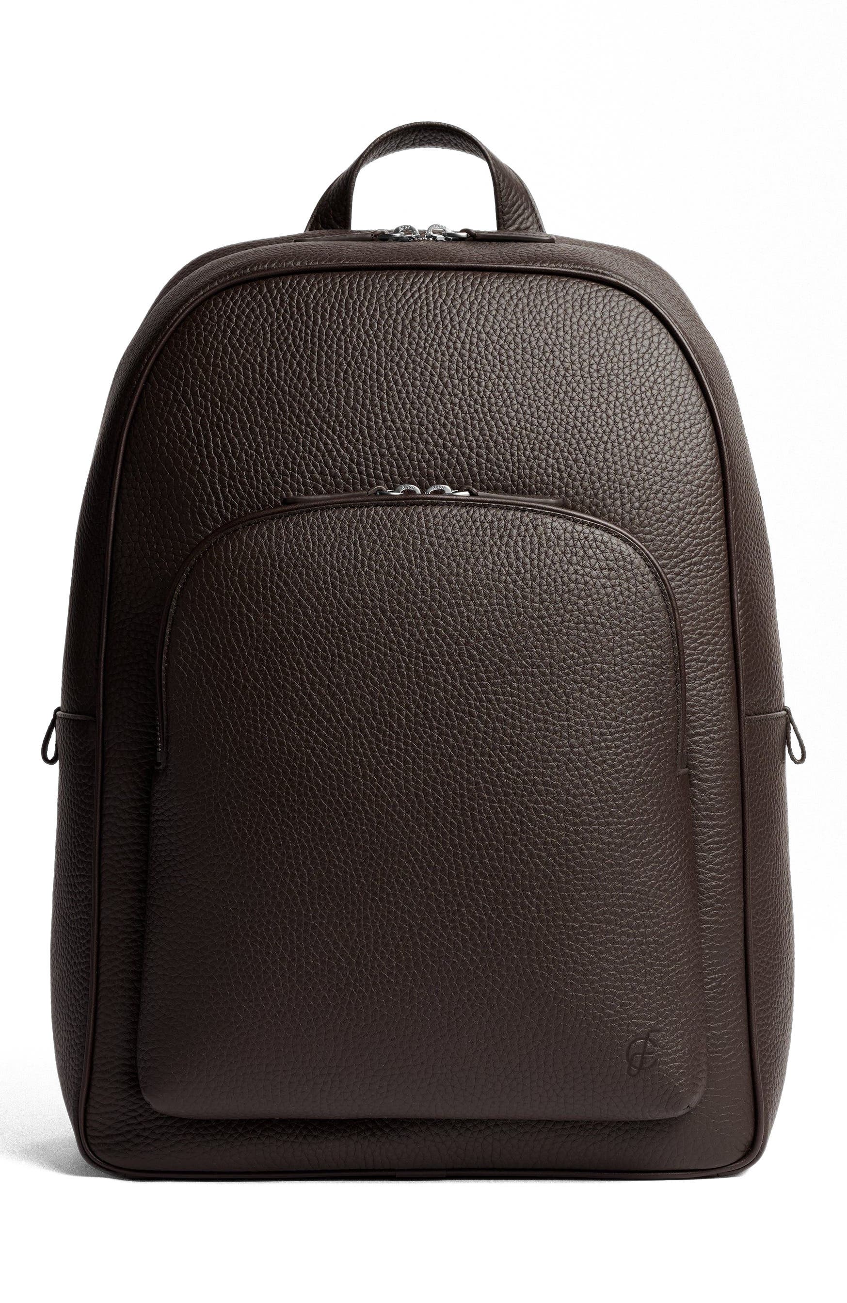 Ayrton Backpack, Main, color, Chocolate
