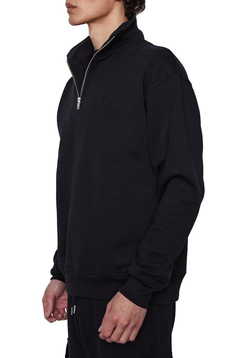 FRAME The Essential Half Zip Pullover, Alternate, color, 