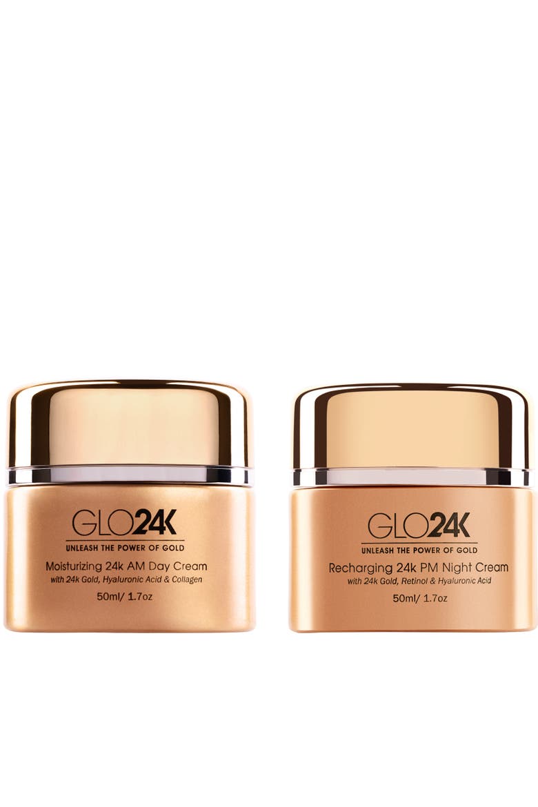 Moisturizing 24k Gold Day and Night Cream, Main, color, NA