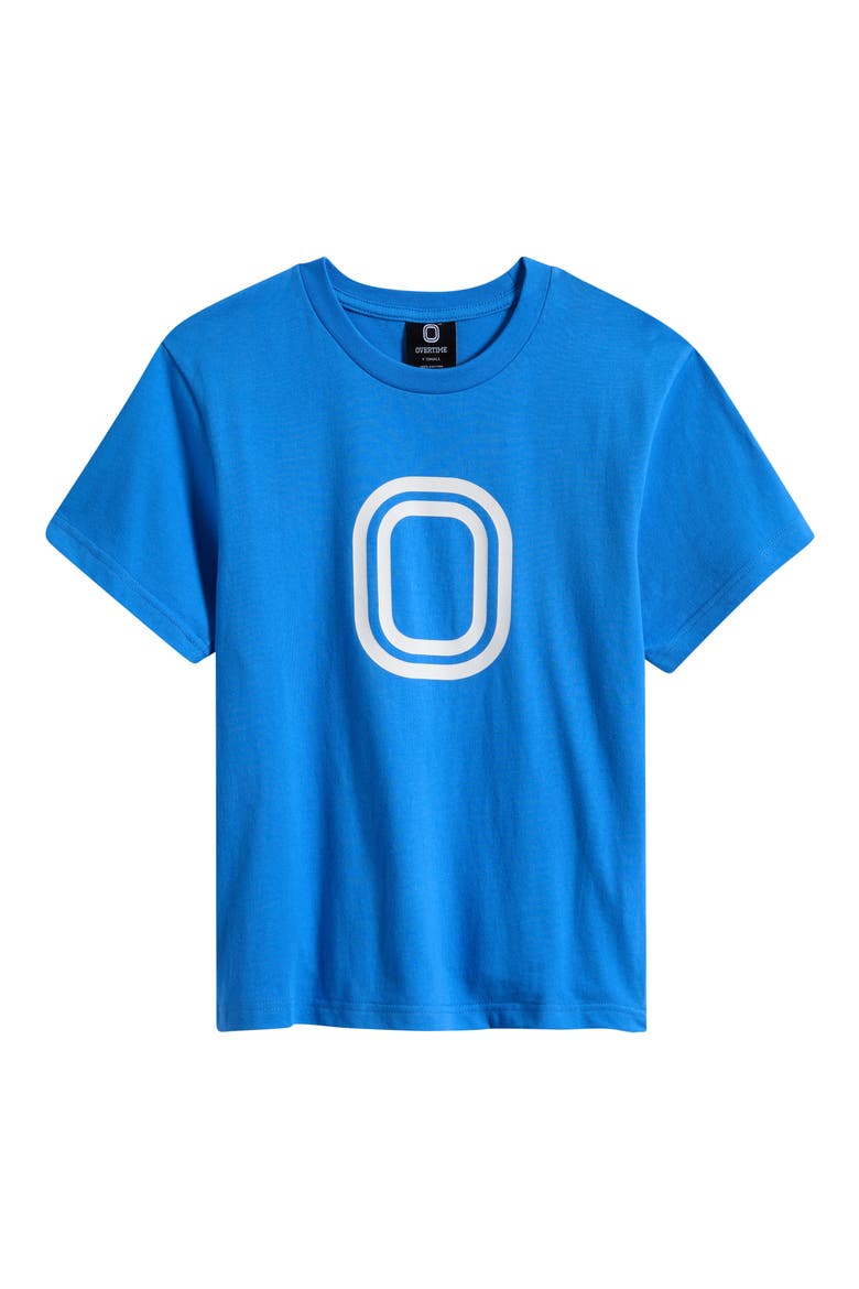 Kids' Classic Logo Graphic T-Shirt, Main, color, ELECTRIC INDIGO