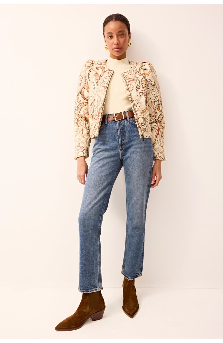 Marie Oliver Faison Jacket, Alternate, color, Solace