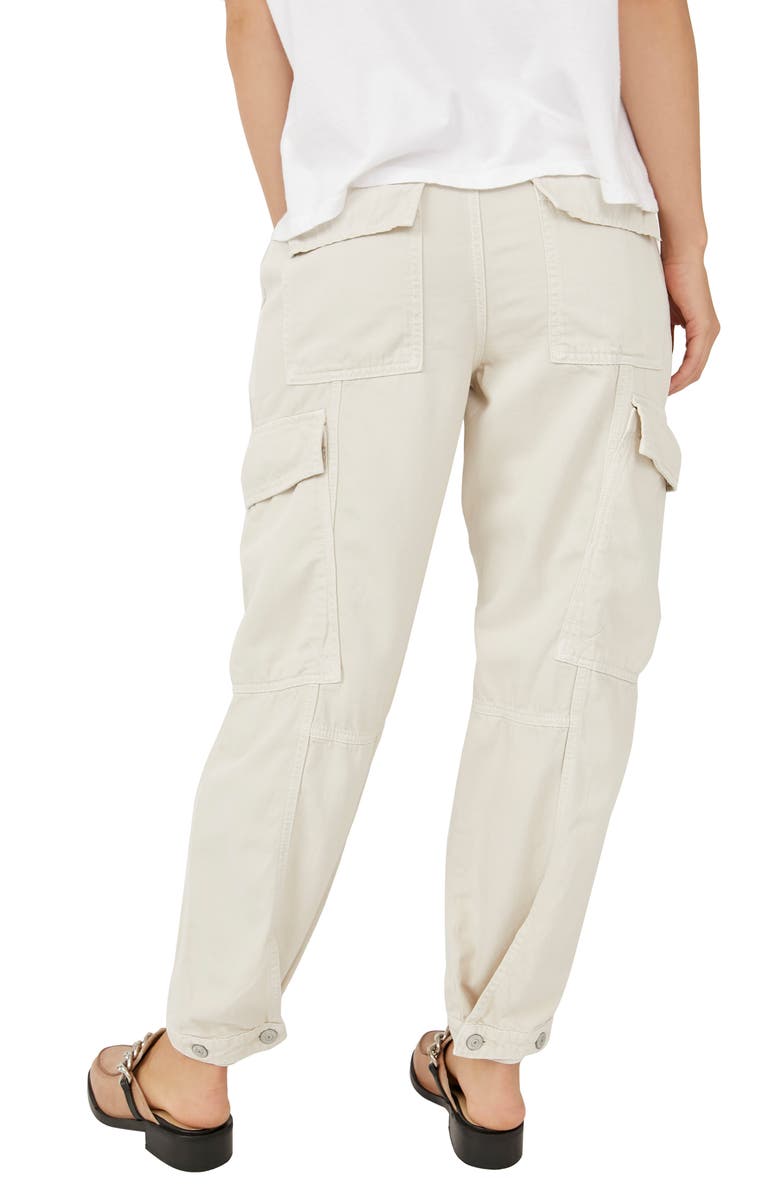 Free People First Light Cotton Utility Pants, Alternate, color, 