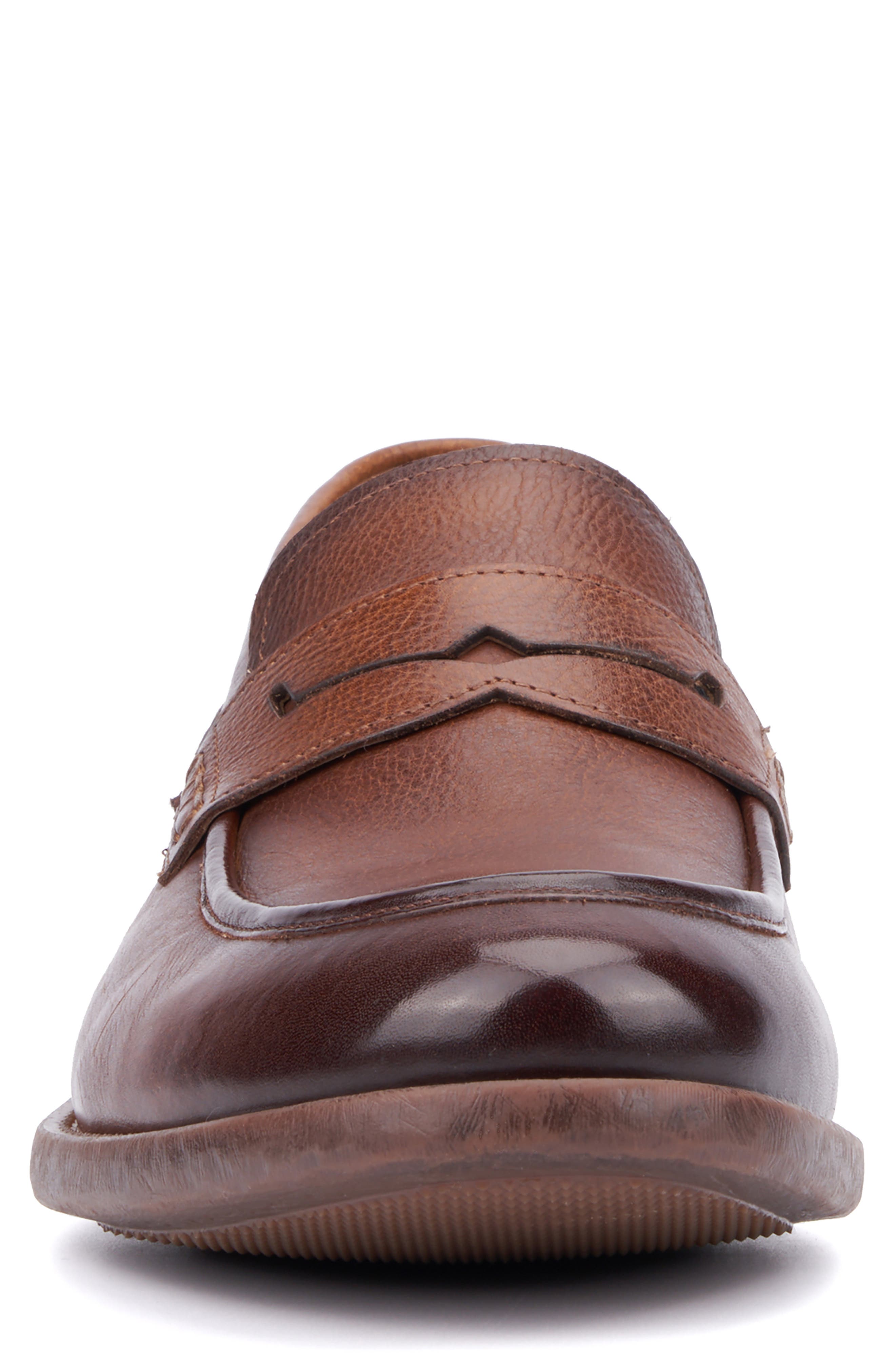 Harry Apron Toe Penny Loafer, Alternate, color, TAN