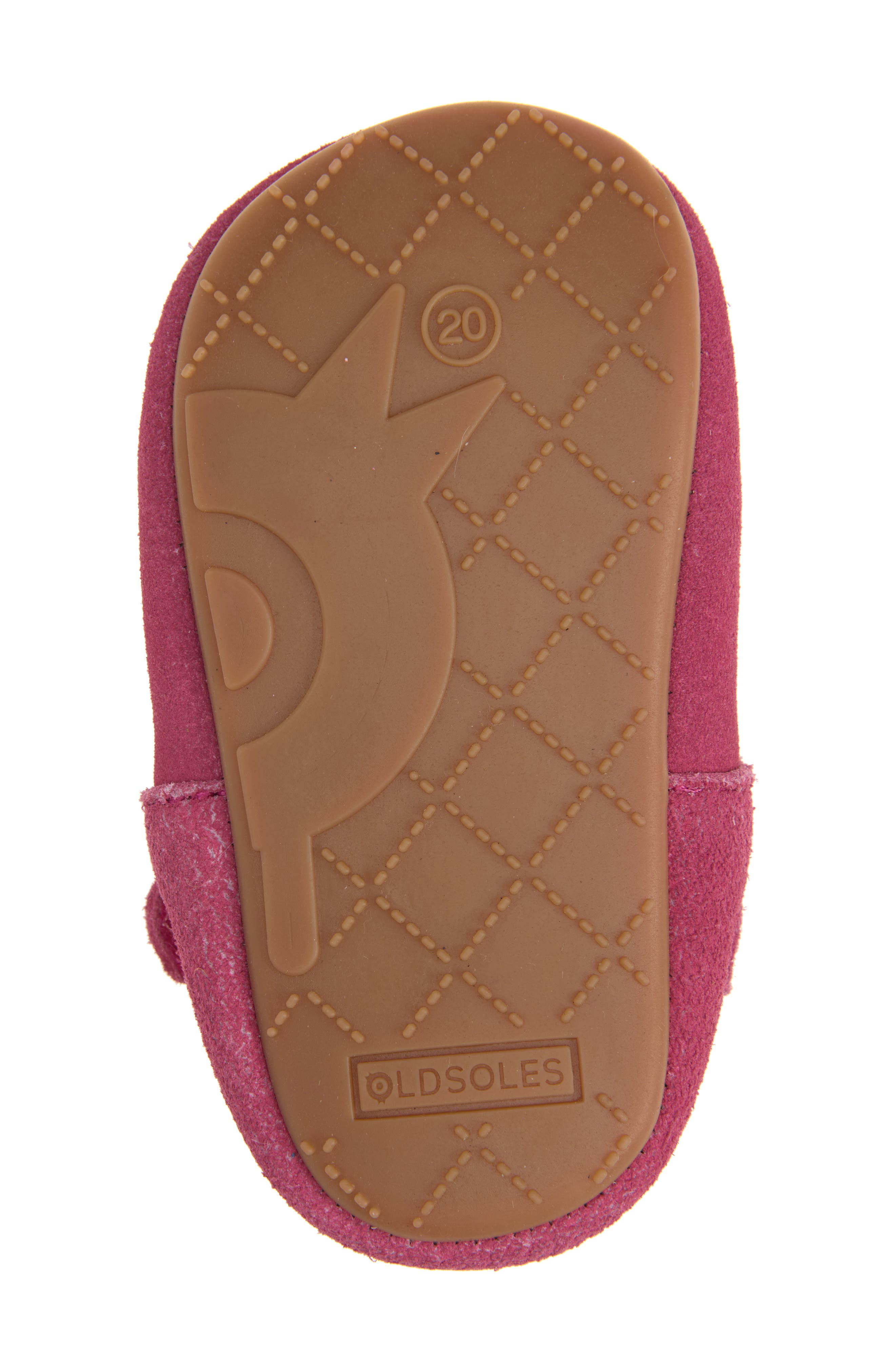 Kids' Softly Bub Mary Jane, Alternate, color, DARK PINK SUEDE