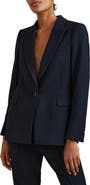 Reiss Gabi Peak Lapel Blazer
