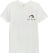 DENIM AND FLOWER Kids' Car Cotton Graphic T-Shirt
