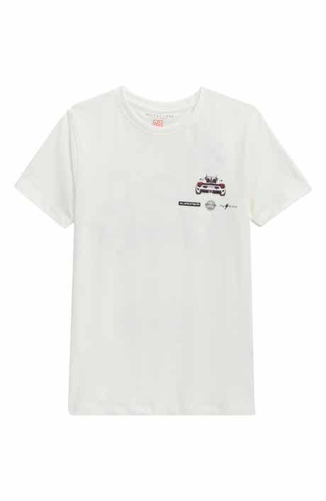 Kids' Car Cotton Graphic T-Shirt