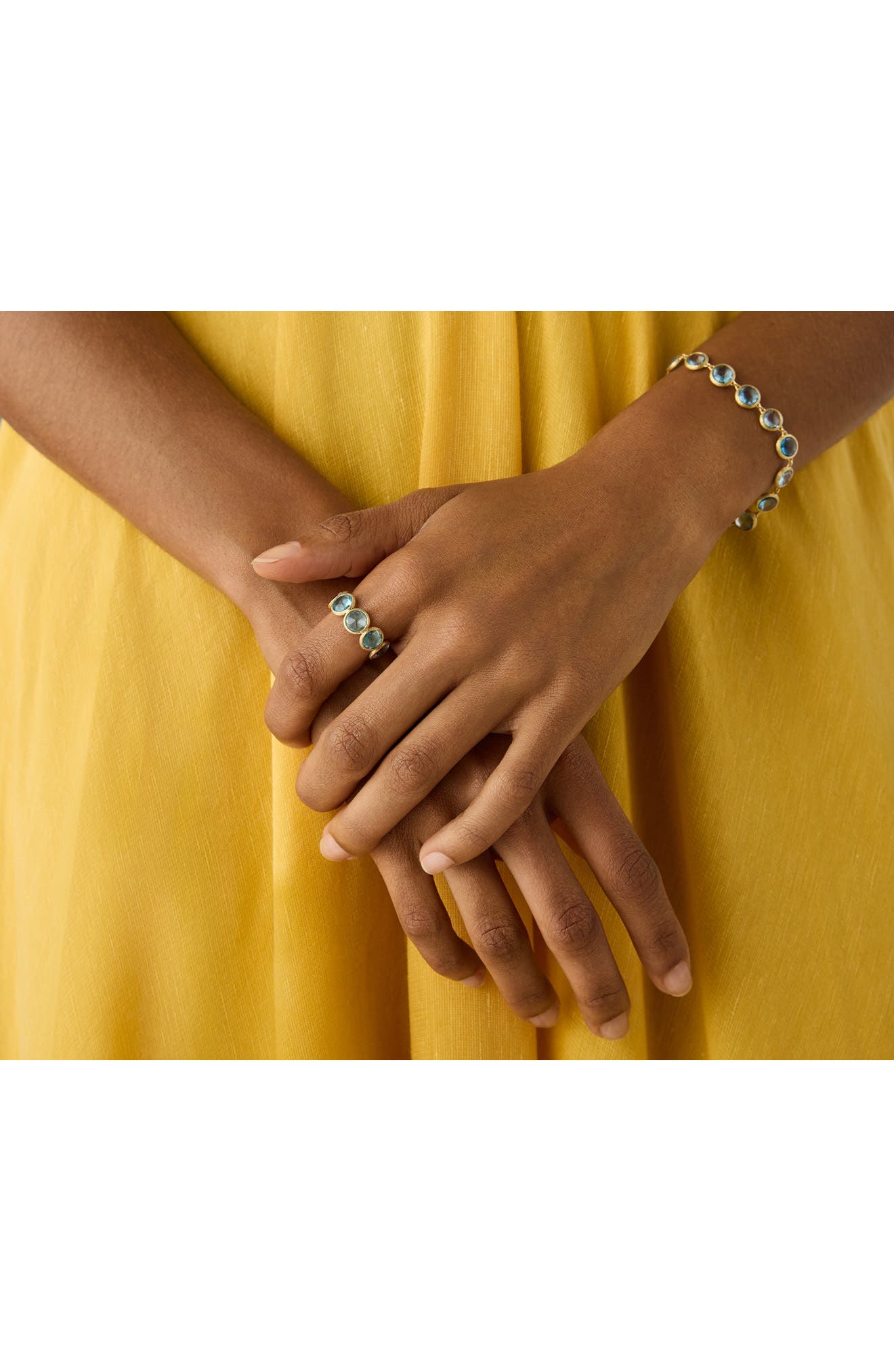 Marco Bicego Jaipur Color Blue Topaz Band Ring (Women) | Nordstrom