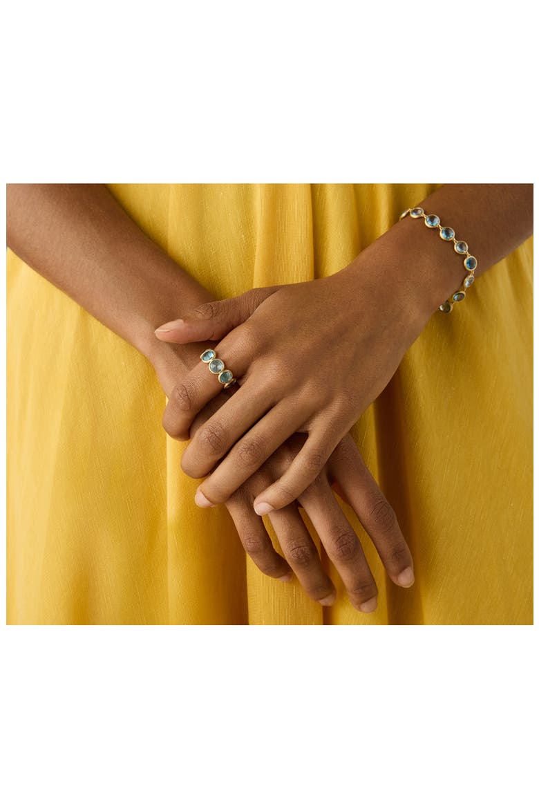 Jaipur Color Blue Topaz Band Ring, Alternate, color, GOLD