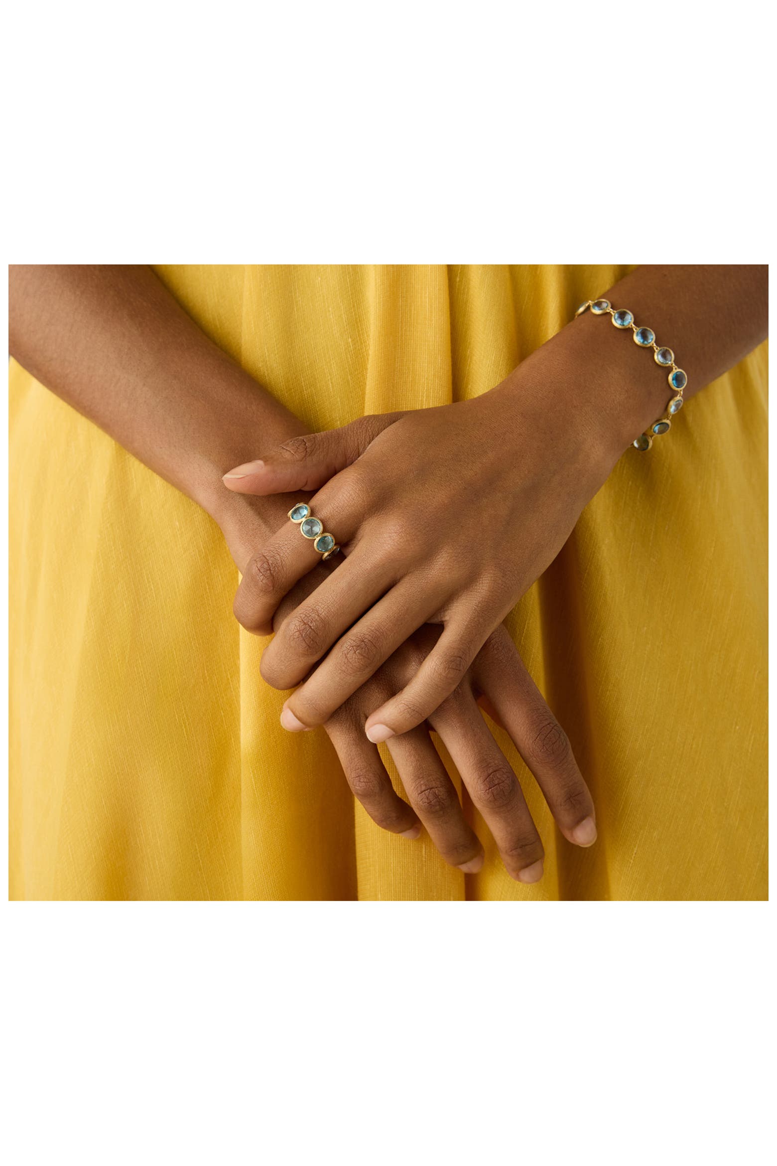 Tipaz Color Code Marco Bicego Jaipur Color Blue Topaz Band Ring (Women) | Nordstrom
