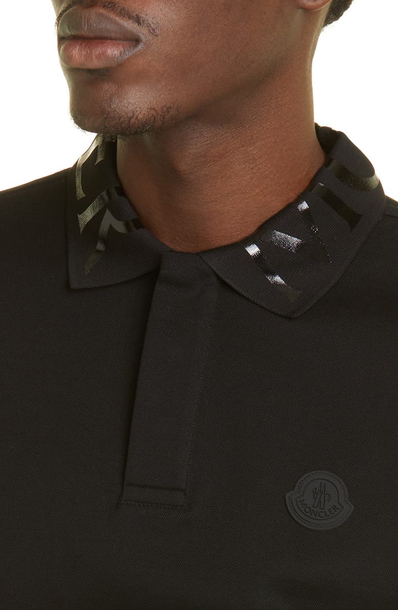 Moncler Cotton Piqué Polo, Alternate, color,