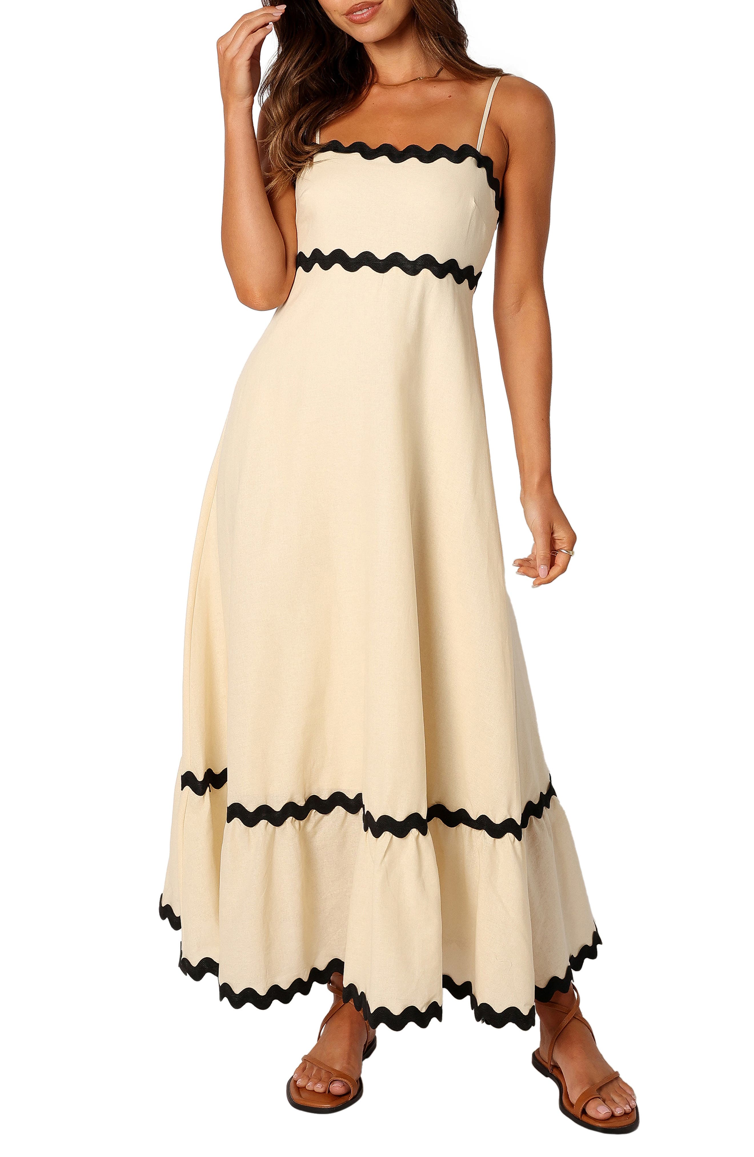 selected CREAM BLACK