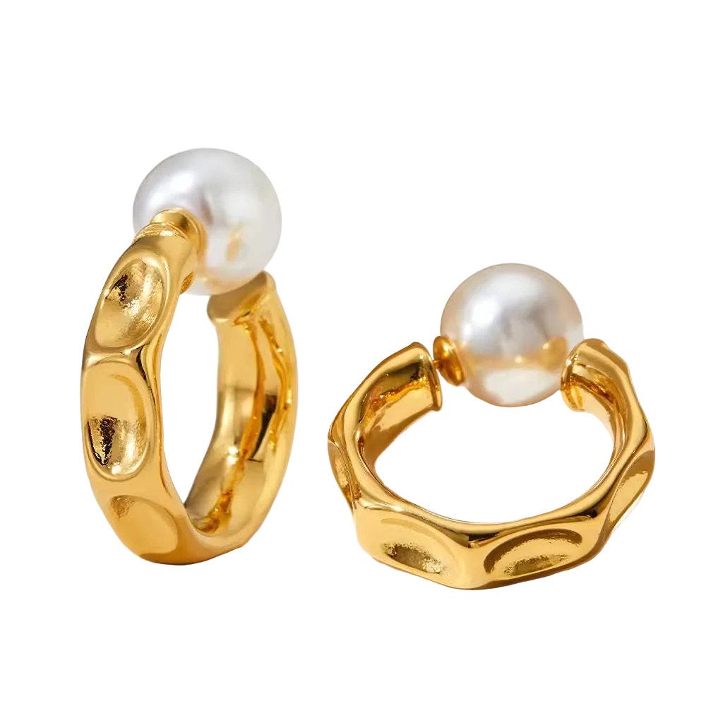 selected Gold & White Pearl