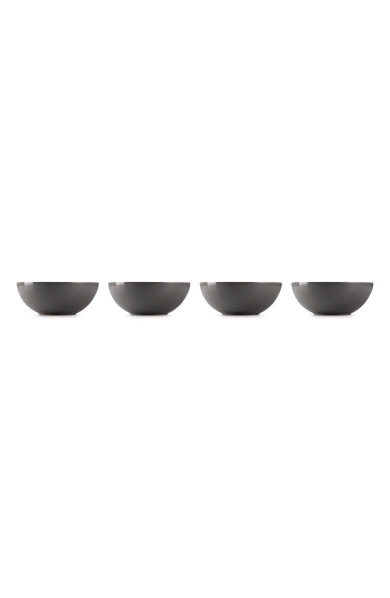 Le Creuset Vancouver Set of 4 Soup Bowls, Alternate, color, Oyster