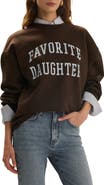 Favorite Daughter Collegiate Cotton Blend Sweatshirt