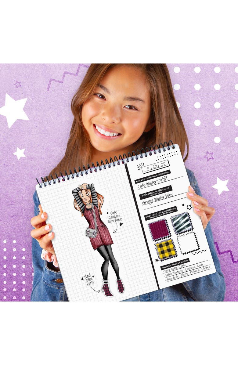 Fashion Angels Runway Fashion Designer Sketch Set Pad, 6+, Alternate, color, Multicolored