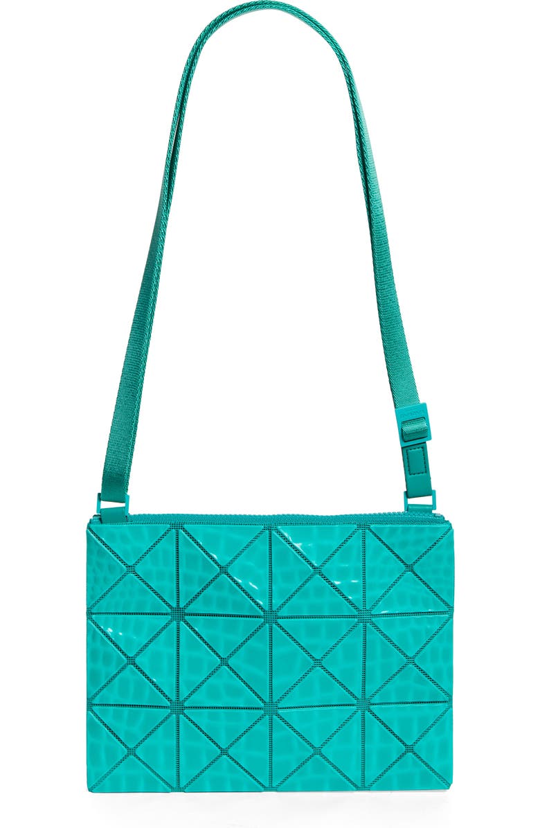 Bao Bao Issey Miyake Kaiju Crossbody Bag, Main, color, Emerald Green