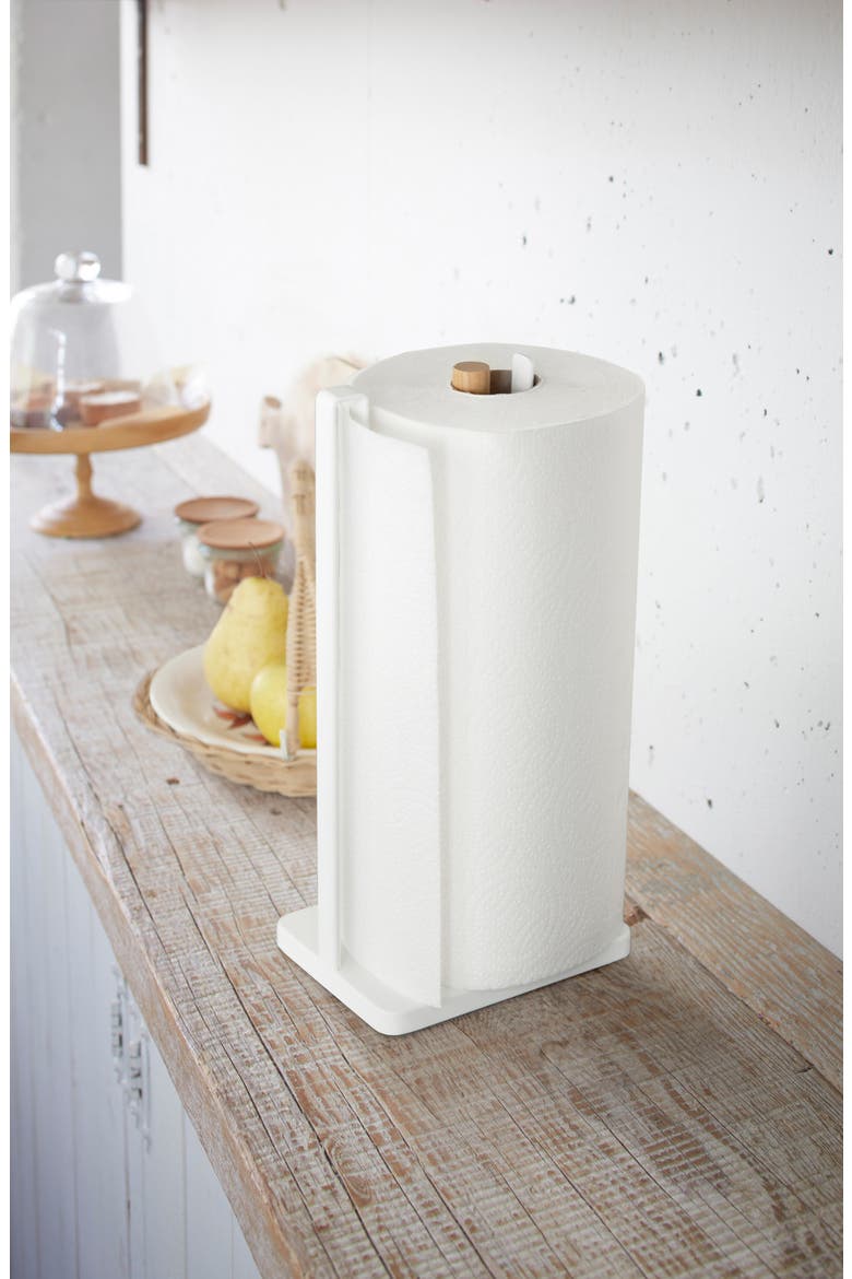 Paper Towel Holder, Alternate, color, WHITE
