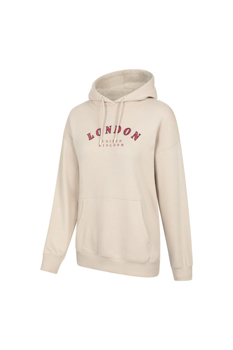 London Graphic Hoodie, Alternate, color, Beige