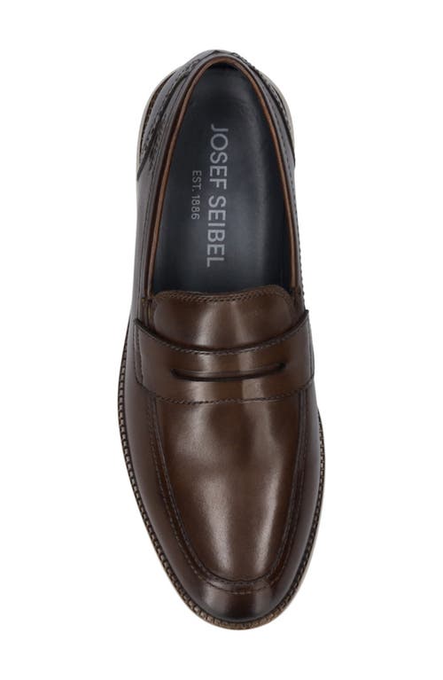 Josef Seibel Tyler 10 Penny Loafer In Brown