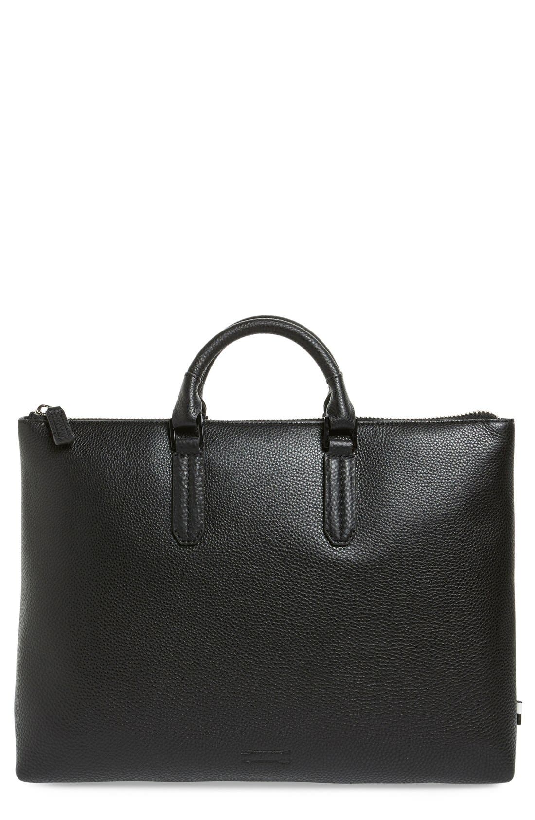 Uri Minkoff 'Devin' Leather Tote, Main, color, 