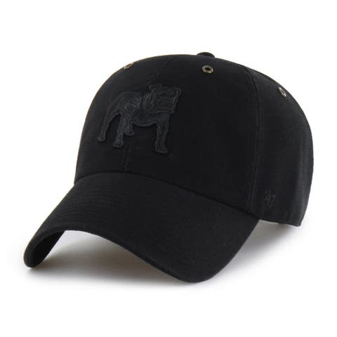 Men's Carhartt x '47 Black Georgia Bulldogs Clean Up Adjustable Hat