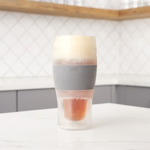 Host Beer Freeze Cooling Cup In Gray