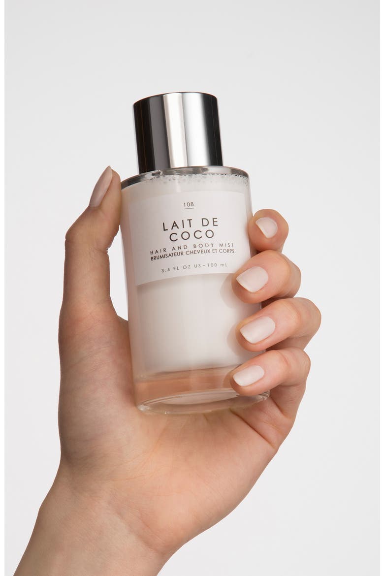 Lait de Coco Hair & Body Mist, Alternate, color, NO COLOR