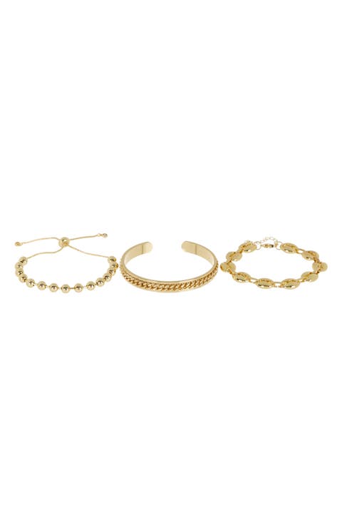 Set of 3 Laurel Bracelets