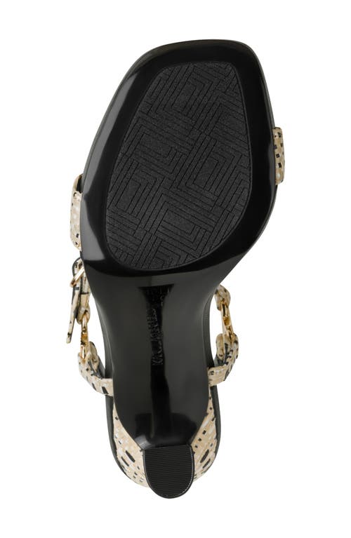 Karl Lagerfeld Paris Cybil Ankle Strap Sandal