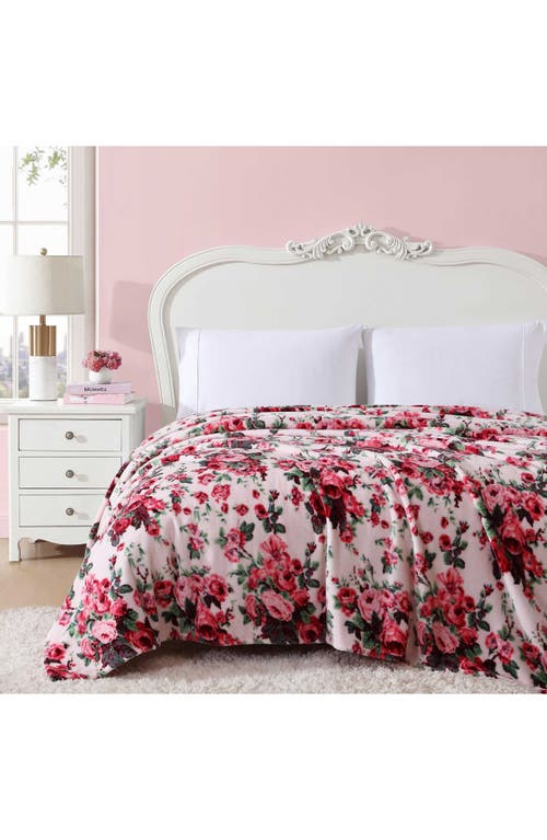 BETSEY JOHNSON BETSEY JOHNSON FLORAL BLANKET