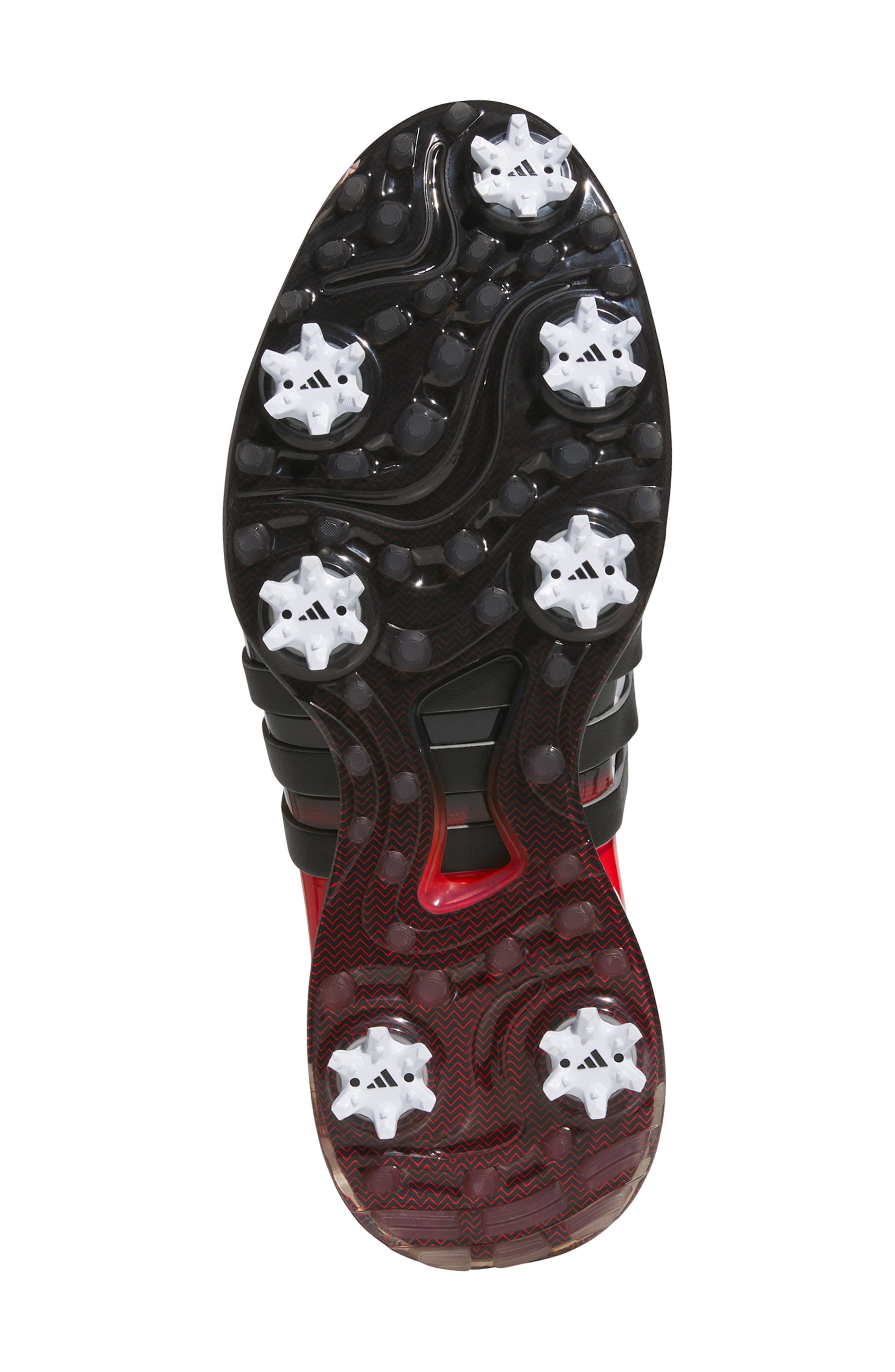 adidas Golf Tour360 24 Boost<sup>™</sup> Golf Shoe, Alternate, color, White/ Core Black/ Lucid Red
