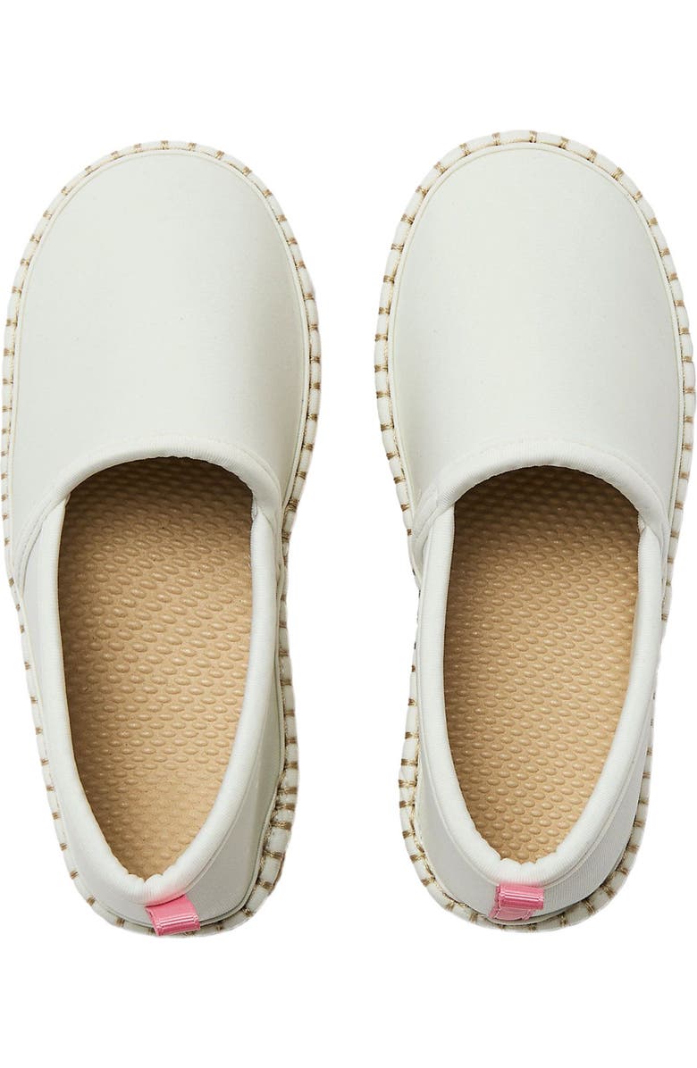 Lands' End Kids Espadrille Beach and Water Shoes, Alternate, color, White