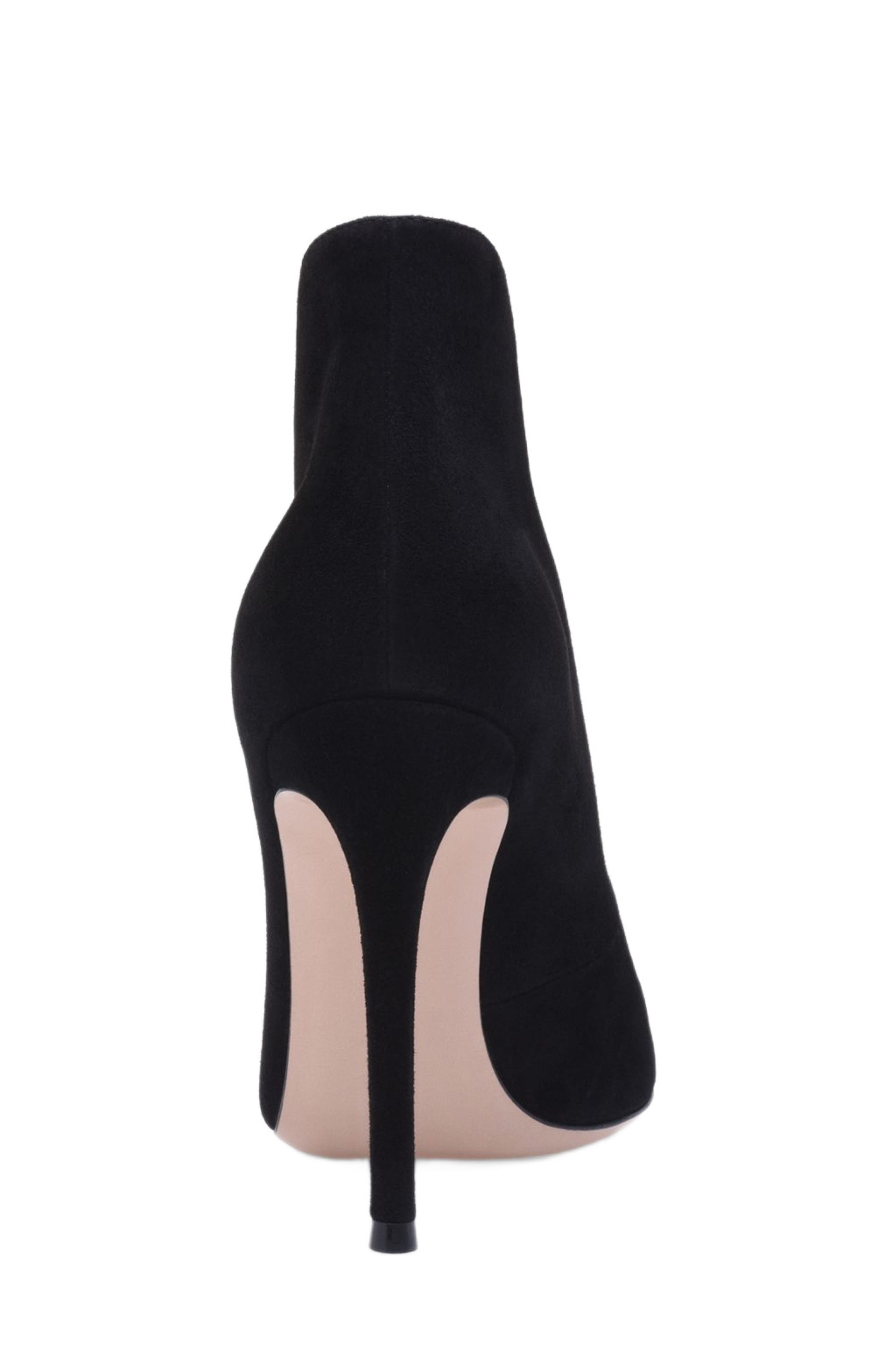Gianvito Rossi Vamp Pump, Alternate, color, Black Suede