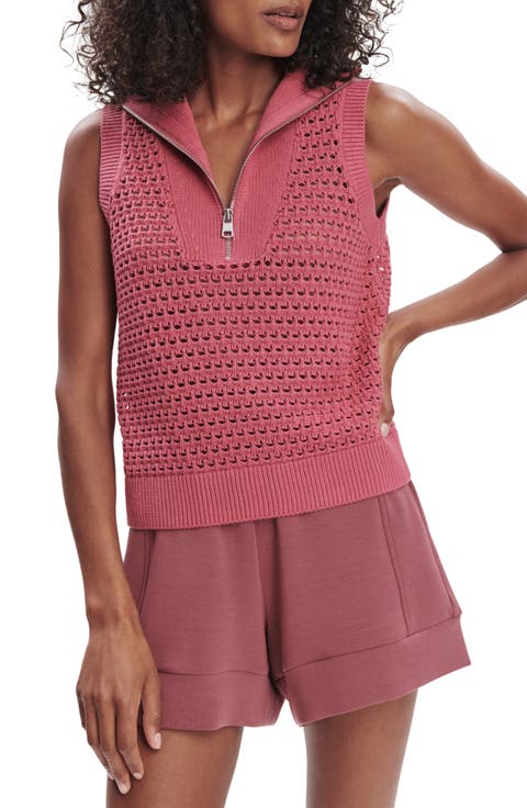 Bains Half Zip Sweater Tank