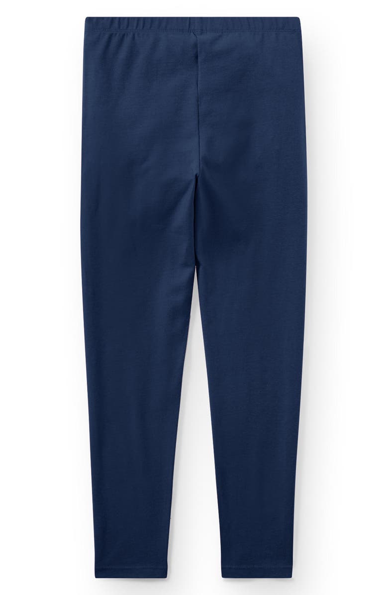 Ralph Lauren Cotton Leggings, Alternate, color, Refined Navy