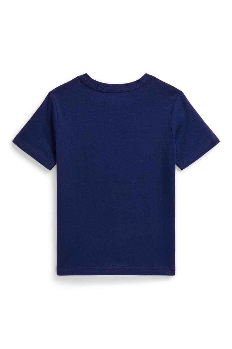 Kids' Cotton Crewneck T-Shirt, Alternate, color, DUSTY AZURE