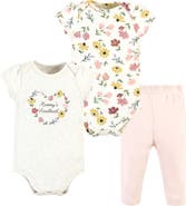 Hudson Baby 2 Bodysuits and Pant