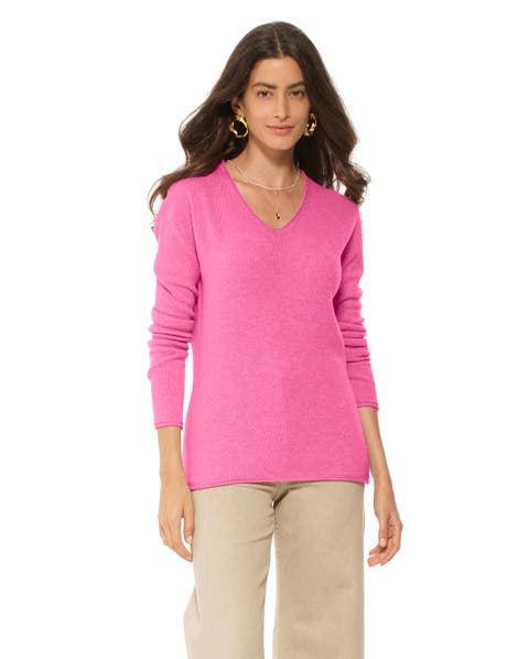 Ultra-Light Pure Cashmere V-Neck Sweater