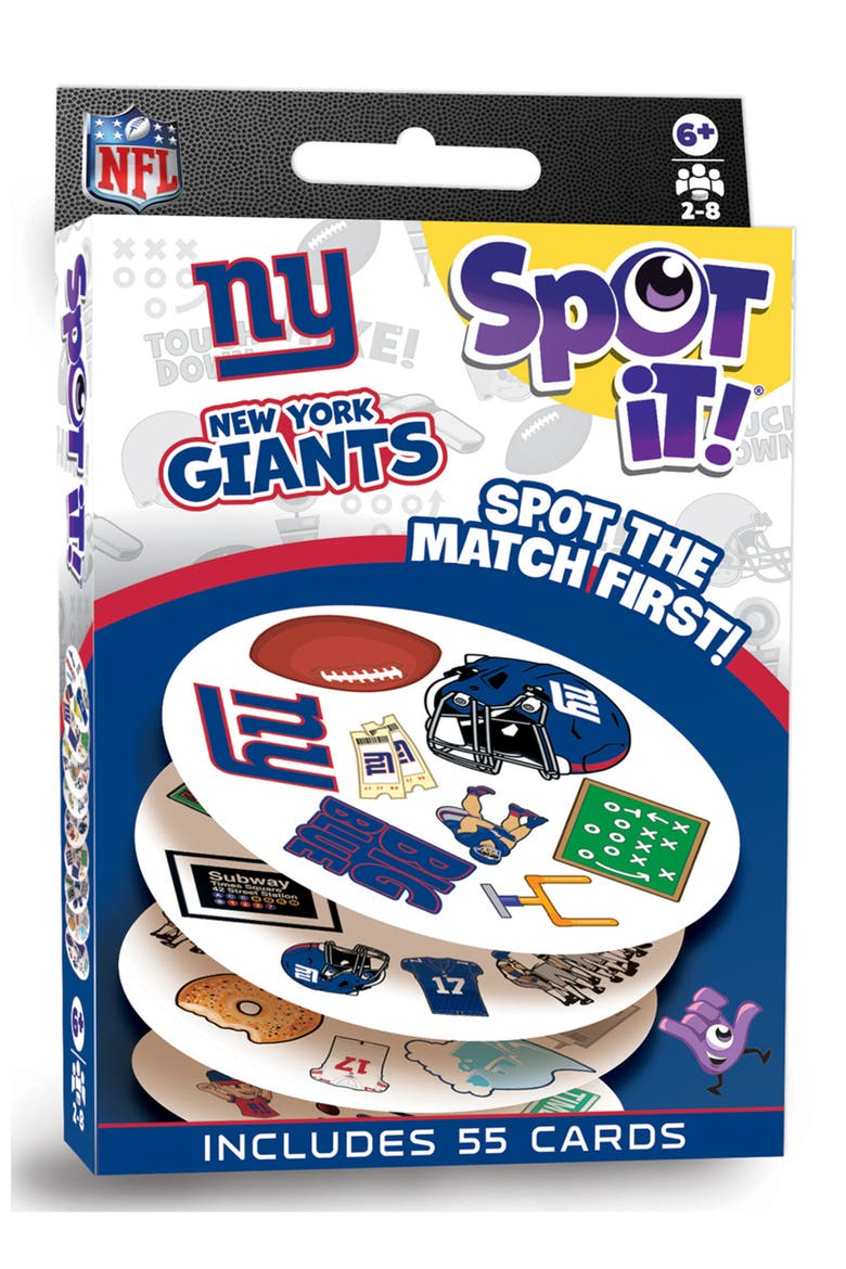 New York Giants Spot It! Card Game, Main, color, Multicolor