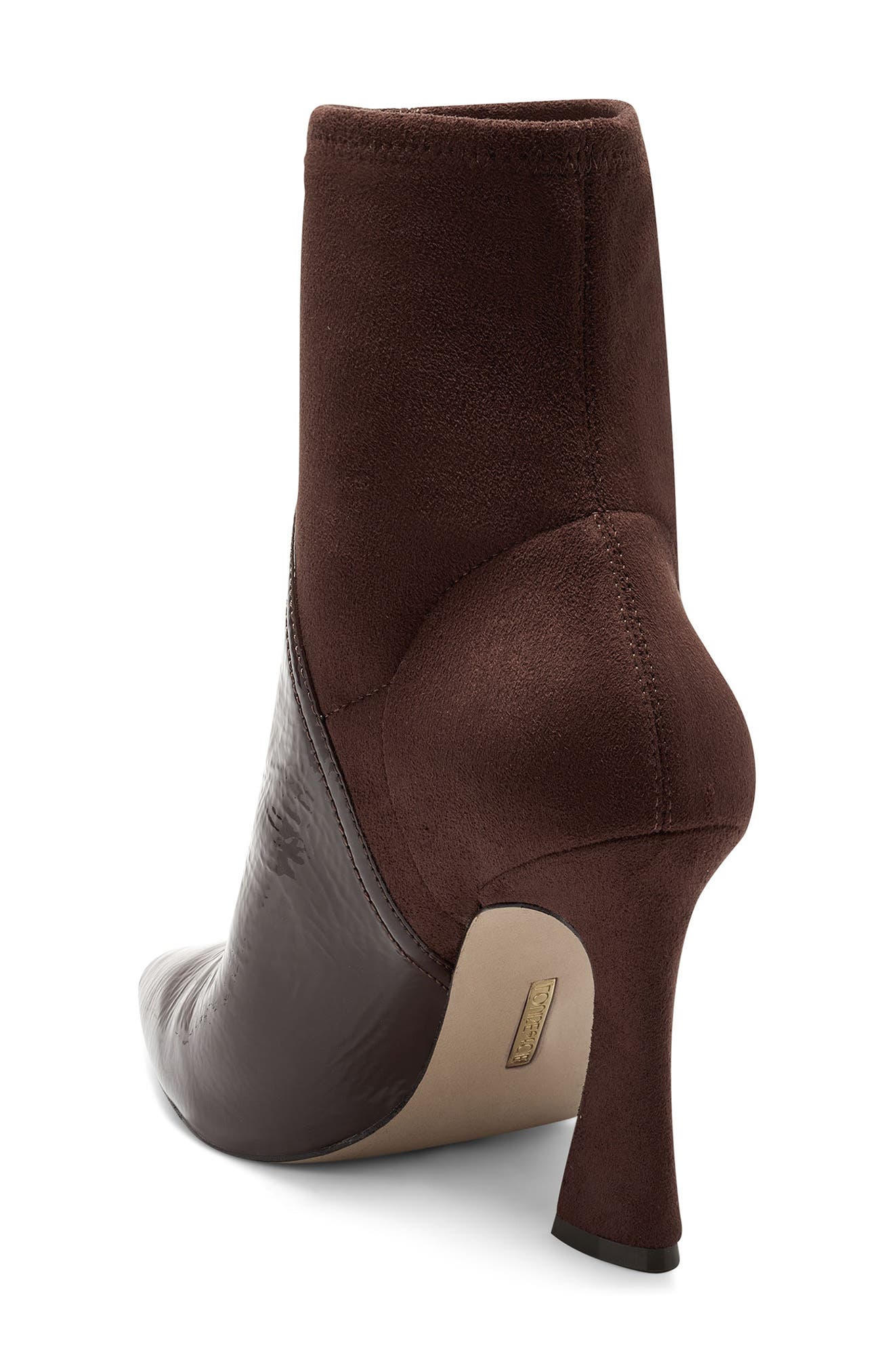 Jadran Pointed Toe Bootie, Alternate, color, COCOA BROWN